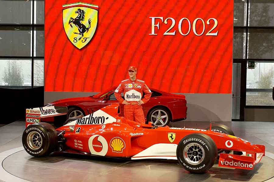 Michael Schumacher Ferrari F2002