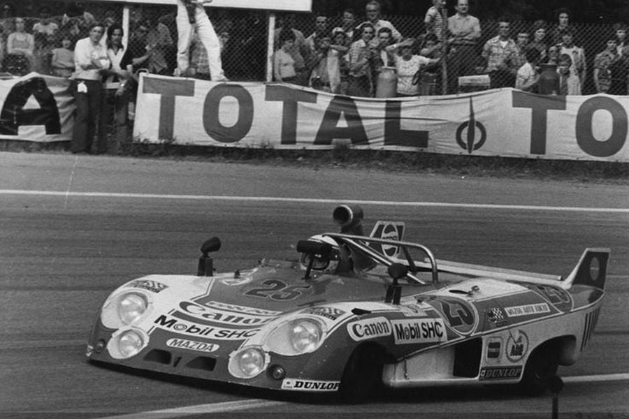 Sigma Automotives Mazda at 1974 Le Mans 24h