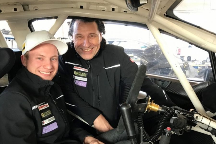 Kevin Eriksson and Max Pucher, MJP Racing, 2017 World RX