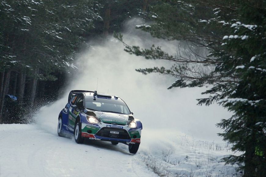 2012 Rally Sweden, Latvala, Ford Fiesta RS WRC