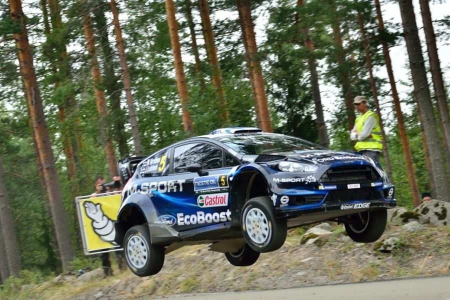 Facelifted Fiesta RS WRC debut, Rally Finland, 2014 