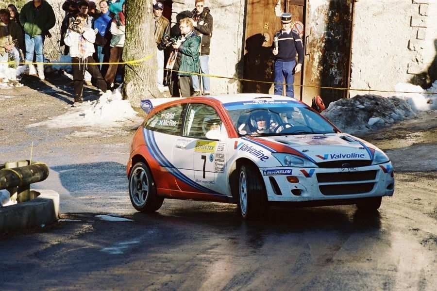 Ford Focus RS WRC debuted at 1999 Rallye Monte Carlo