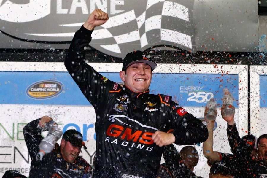 Kaz Grala, Truck Series race winner at Daytona