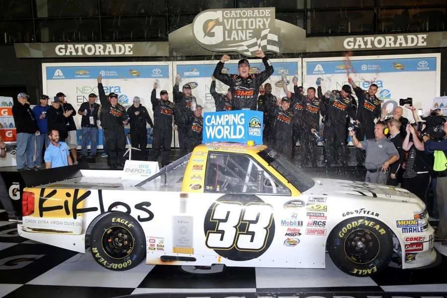 Kaz Grala, Truck Series race winner at Daytona