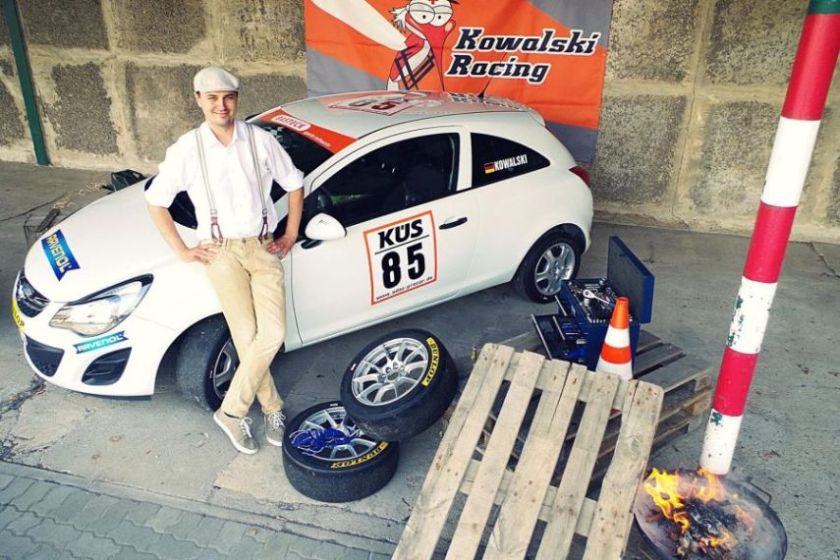 Michael Kowalski and Opel Corsa OPC