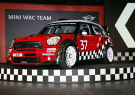 MINI WRC Team Launch, Oxford, 11 April 2011. Presentation of the MINI John Cooper Works WRC (04/11).