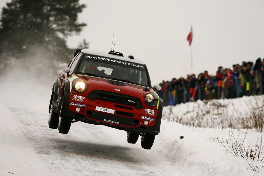 Dani Sordo at 2012 Rally Sweden