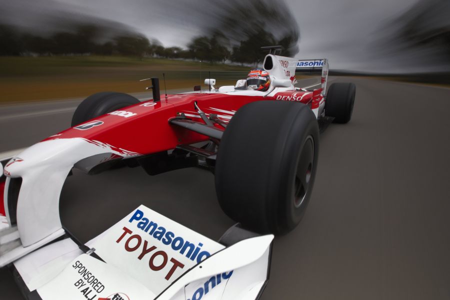 Panasonic Toyota Racing debuted in 2002 F1 season