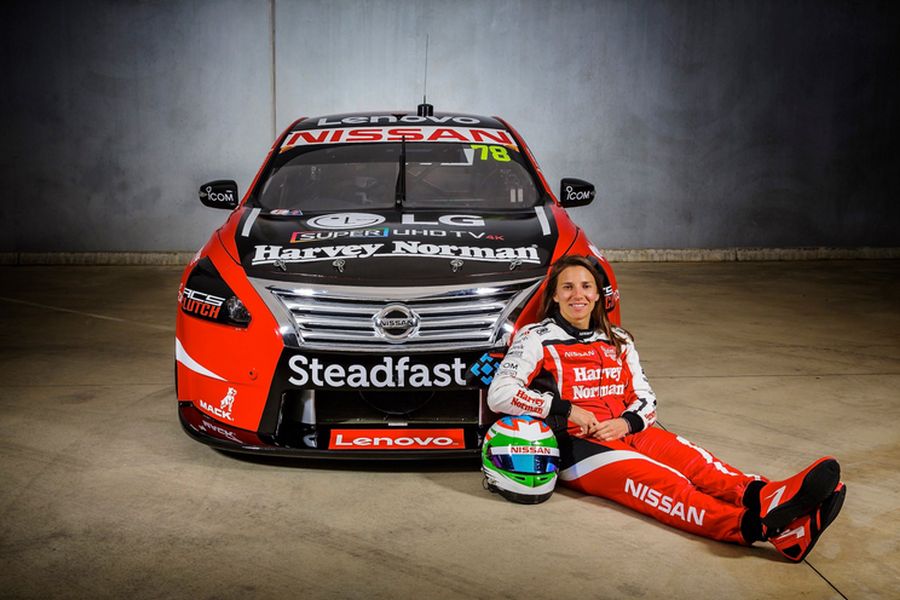 Simona de Silvestro will drive the #78 Harvey Norman Nissan Altima