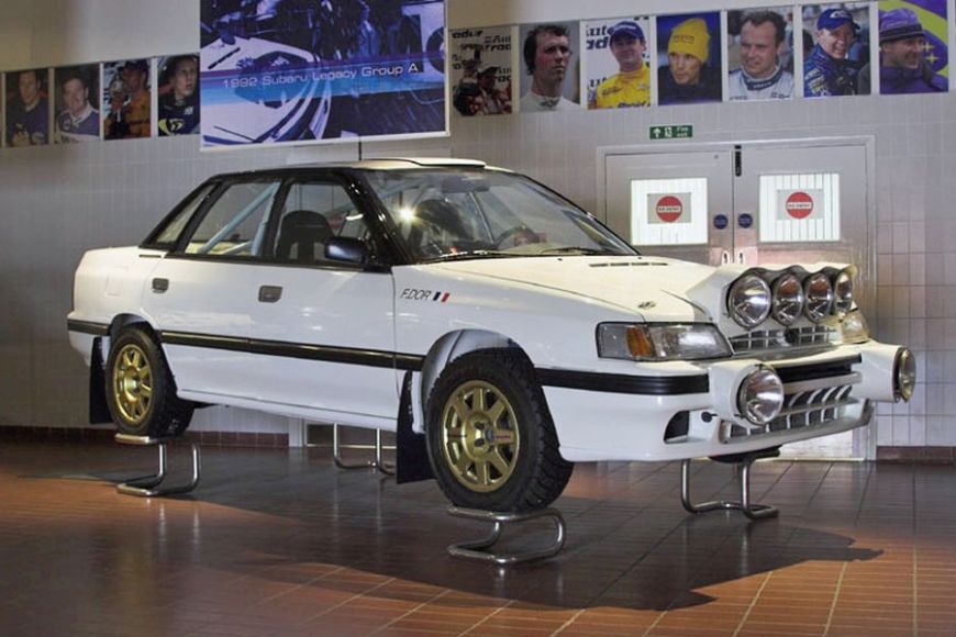 Subaru Legacy RS, museum, expo