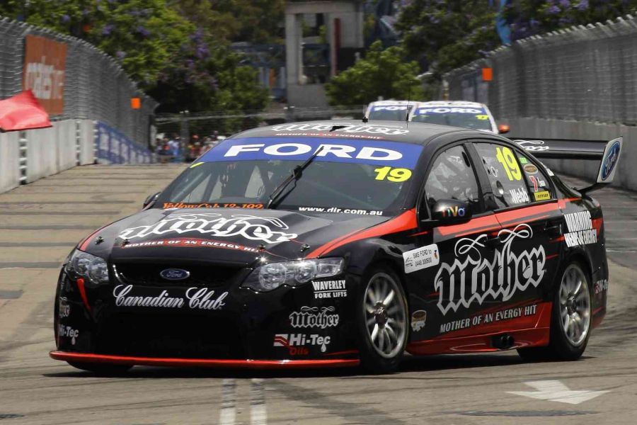 Jonathon Webb scored his maiden V8 SC win in 2010 at Homebush Street Circuit