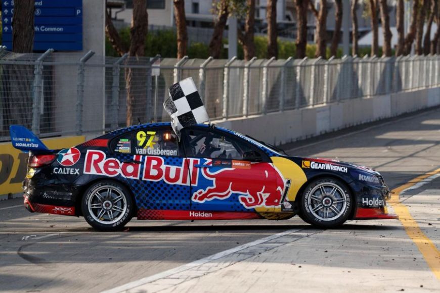 Defending champion Shane van Gisbergen will drive for Red Bull Holden Racing Team