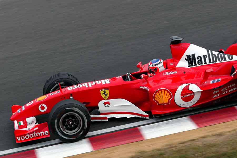 Rubens Ferrari 2003 formula cars share view formula news