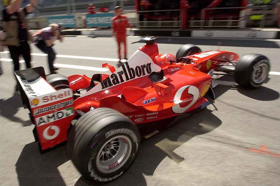 Michael Ferrari F2003 formula cars history share 2003 view news