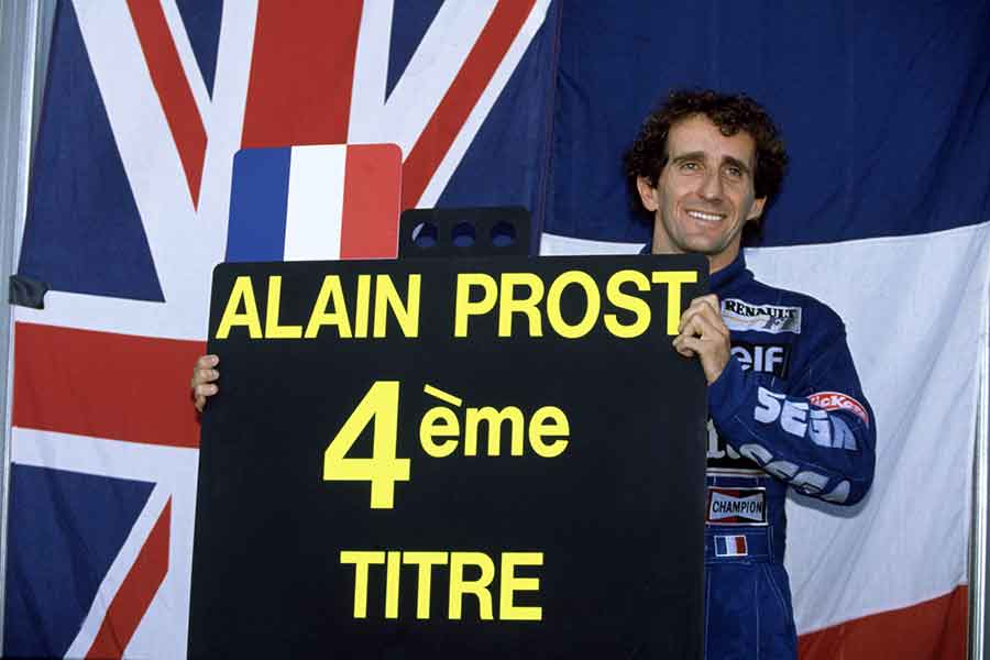 Alain Prost Williams FW15C 1993 active grand prix