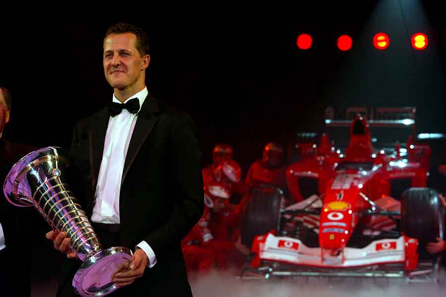 Michael Schumacher Ferrari F2003 formula cars 2003 video information