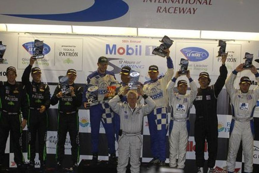 Alex Job Racing, Celebrating Sebring 12 hours victory in 2010