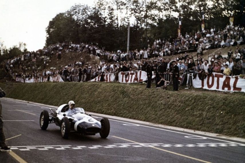 Inaugural race at Circuit de Charade in 1958