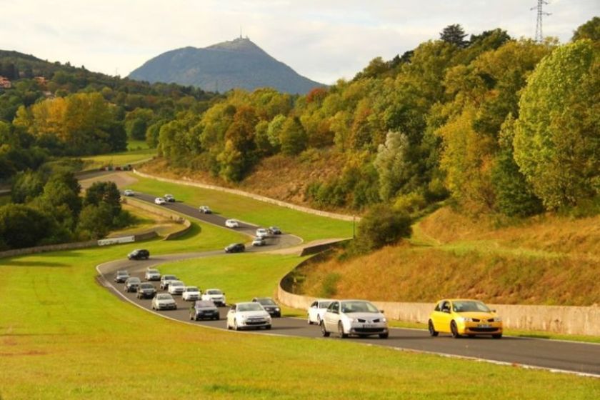 Beautiful scenery at Circuit de Charade