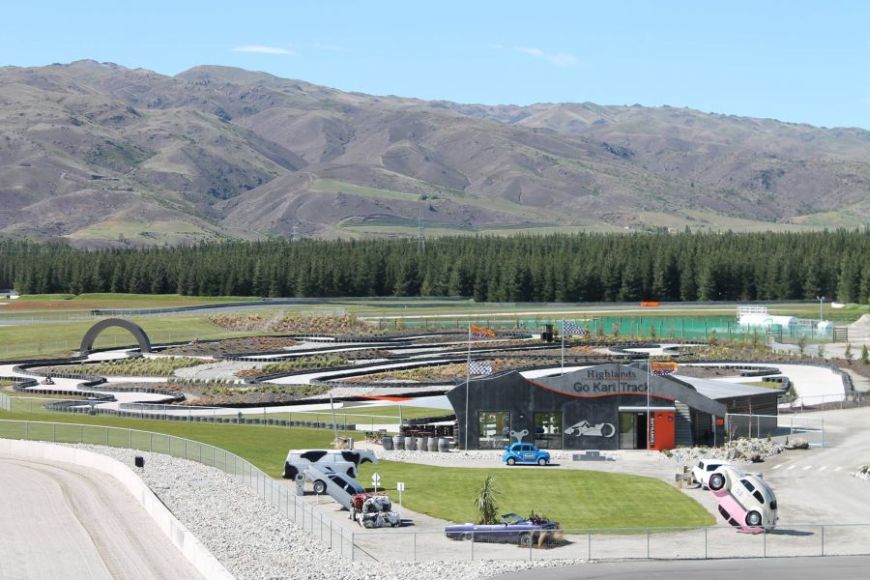 Highlands Motorsport Park kart track Kart track on Highlands Motorsport Park
