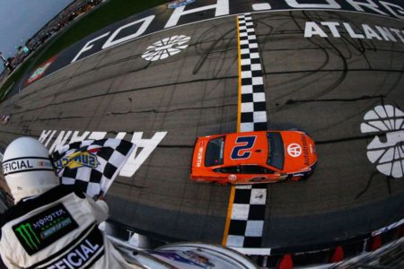 Brad Keselowski wins at Atlanta