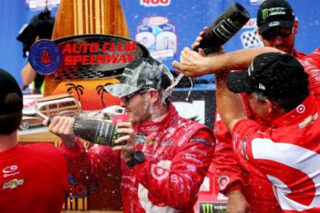 Kyle Larson, Auto Club Speedway