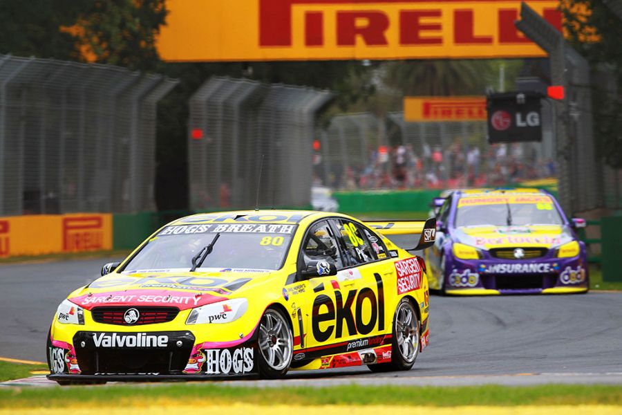 Lucas Dumbrell Motorsport's #80 and #88 Holdens in 2013