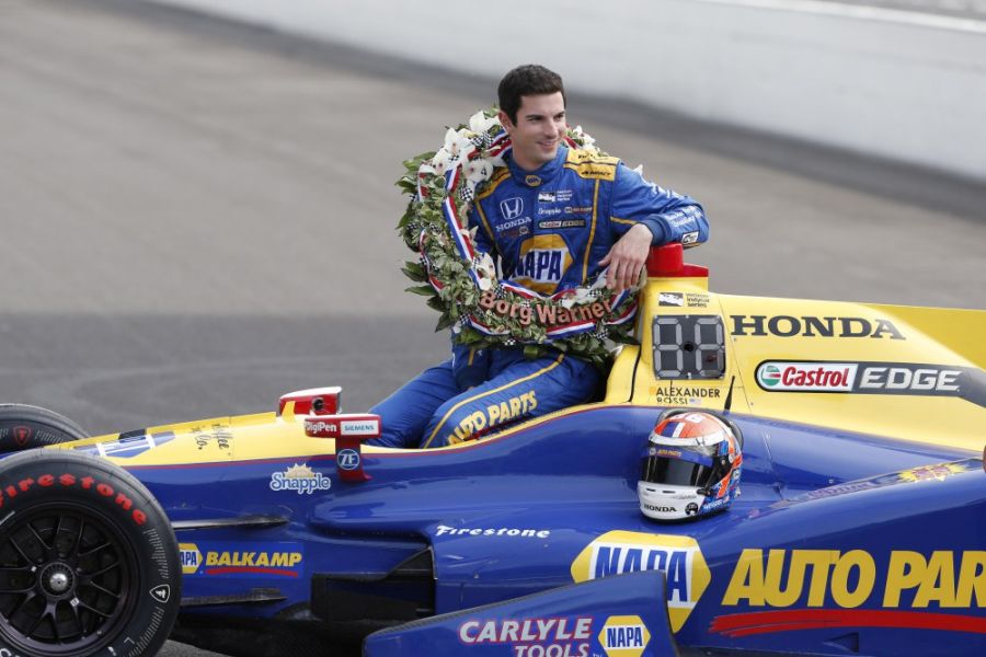 Alexander Rossi, 2016 Rookie of the Year and Indianapolis 500 winner, stays with Andretti Herta Autosport