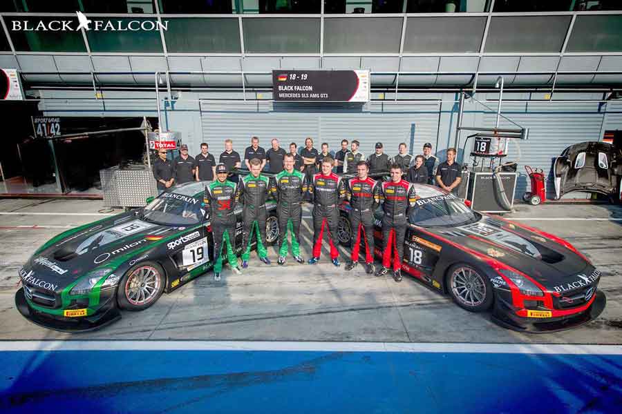 Team Black Falcon Mercedes