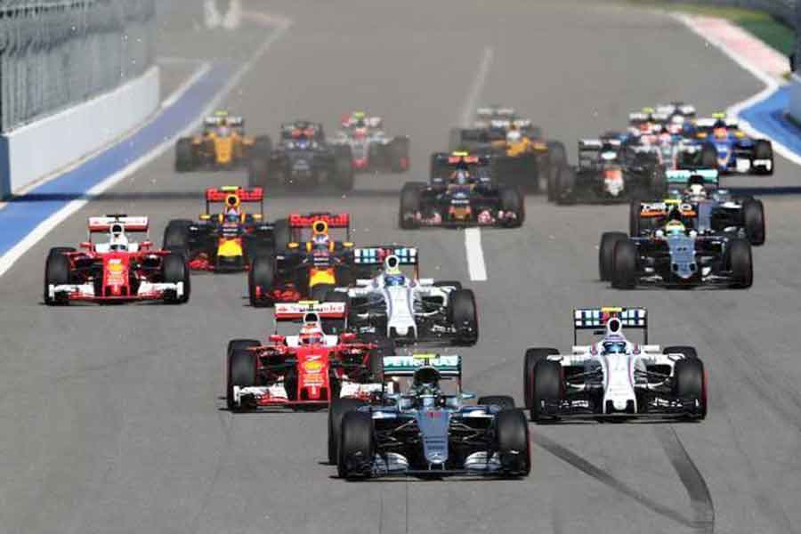 Formula start race