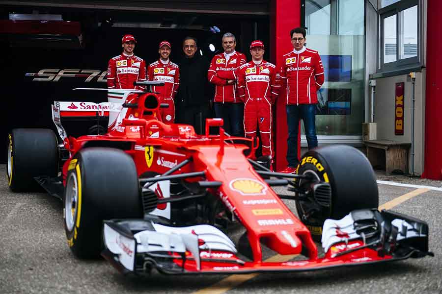 Ferrari SF70H launch