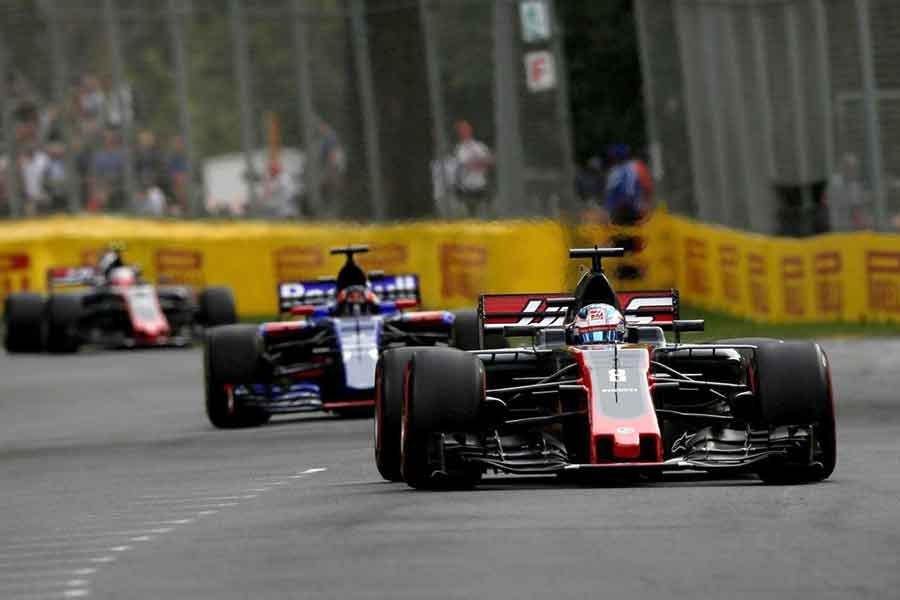 Romain Grosjean Haas F1 Team 2017
