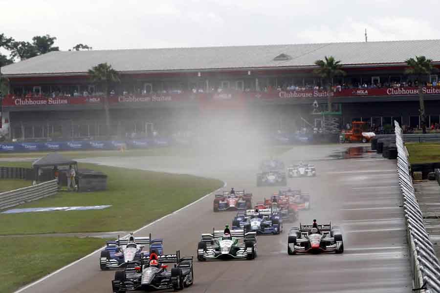 2015 IndyCar Grand Prix Nola Motorsports Park IndyCar karts day sports New Orleans race track Avondale like time course