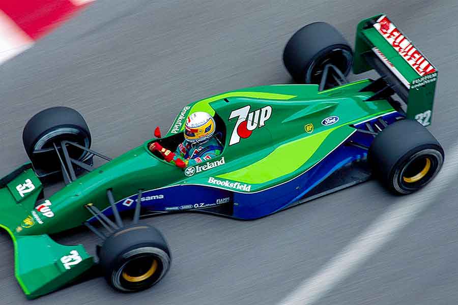 Jordan 191 A Car That Schumacher Drove On His F1 Debut Snaplap