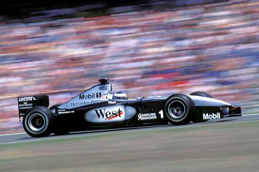 McLaren MP4 Mercedes 1999 formula cars racing contact