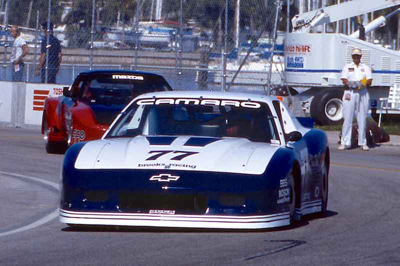 1986 Trans-Am race St. Petersburg circuit firestone event indy