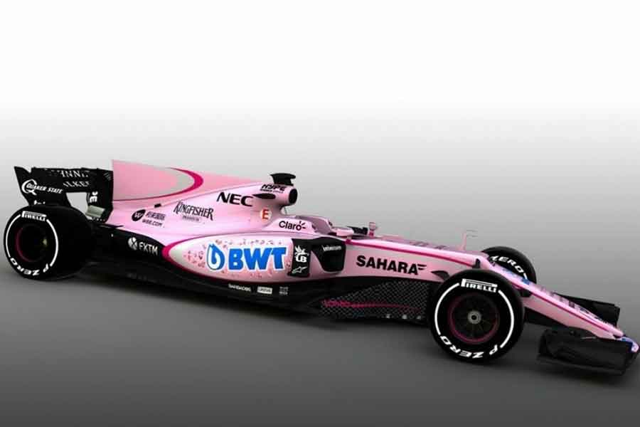 VJM10 Force India pink