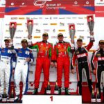 2017 British GT podium Oulton Park