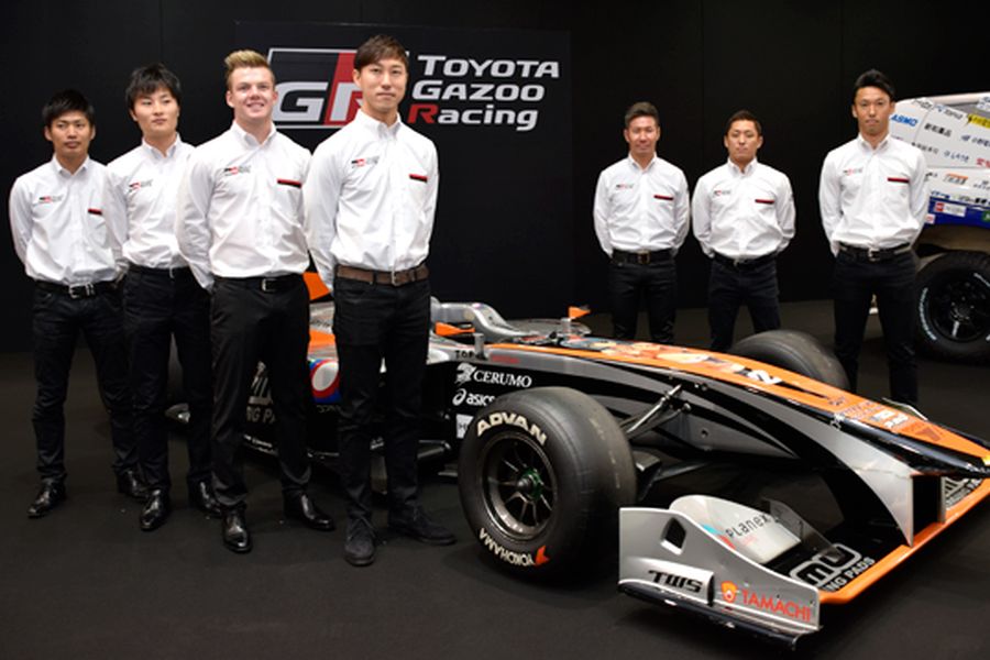 Some of Toyota drivers for the 2017 Super Formula season