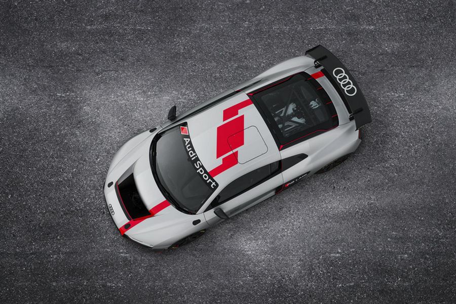 Audi R8 LMS GT4, top view