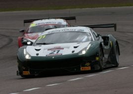 British GT, Rockingham, Spirit of Race Ferrari