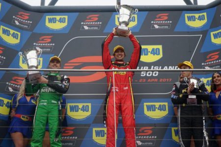 Chaz Mostert, podium WD-40 Philipp Island 500