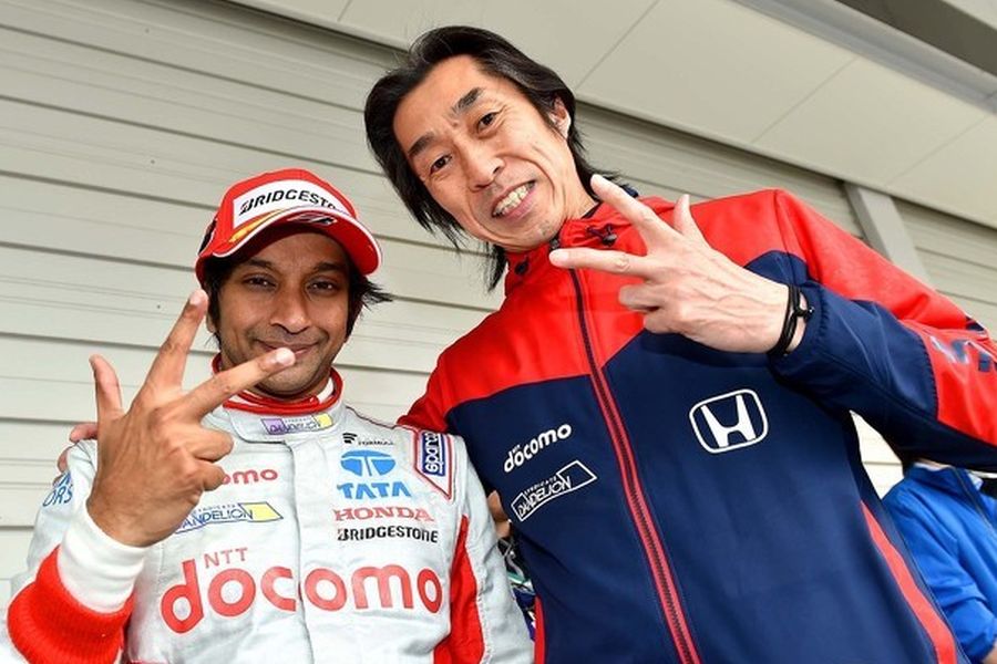 Narain Karthikeyan and Kiyoshi Muraoka, Dandelion Racing