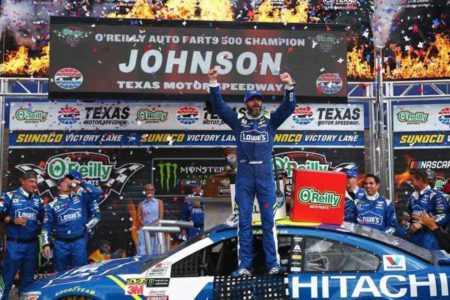 Jimmie Johnson wins at Texas Motor Speedway