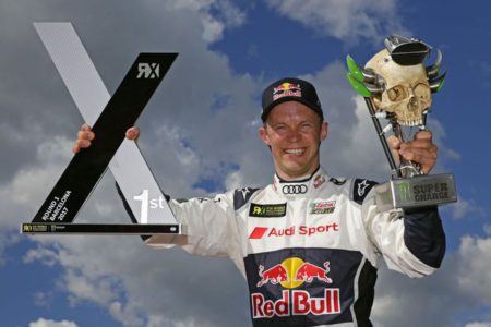 Mattias Ekstrom, 2017 Barcelona RX winner