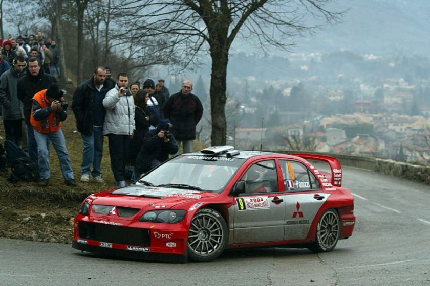 Gilles Panizzi at 2004 Rallye Monte-Carlo