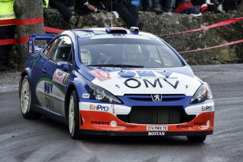 Manfred Stohl, Peugeot 307, four WRC podiums