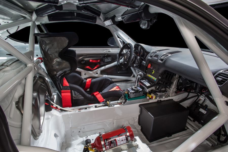 Porsche Cayman GT4 Clubsport interior Porsche Cayman GT4 Clubsport Interior
