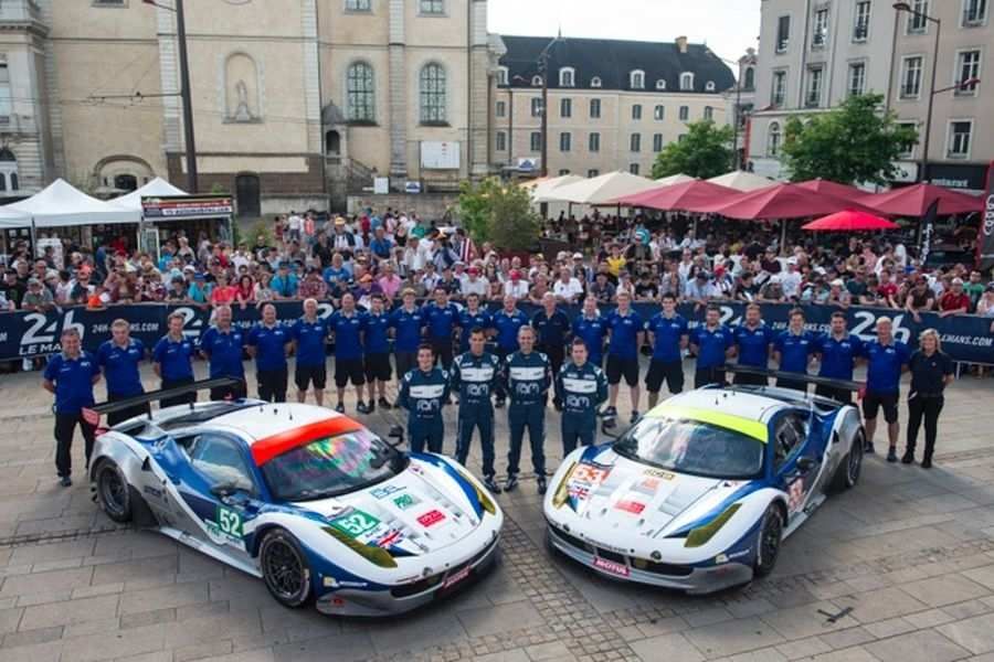 RAM Racing's Ferraris at 2014 Le Mans 24 hours