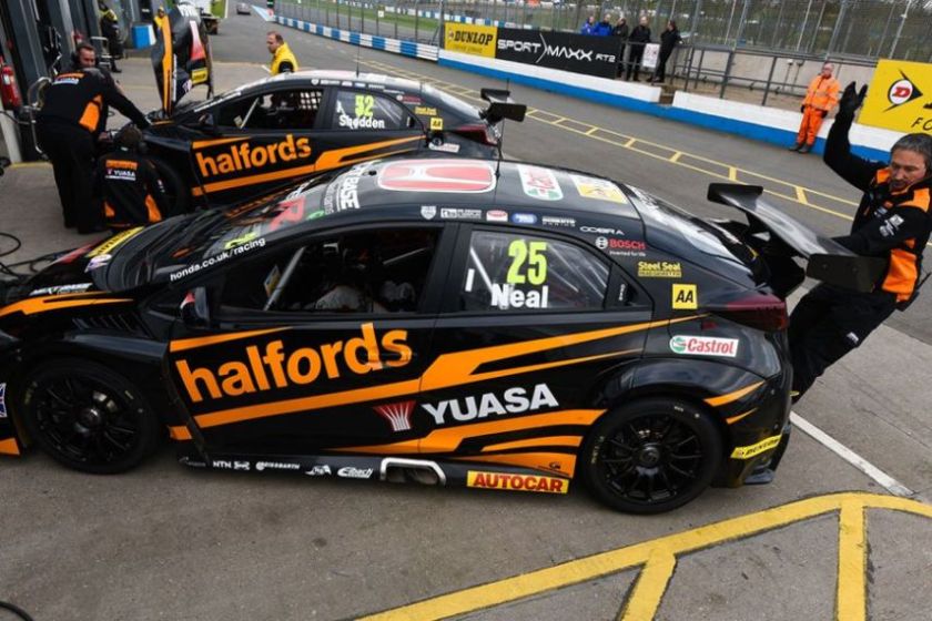 Team Dynamics, Halfords Yuasa Racing, Honda Civic